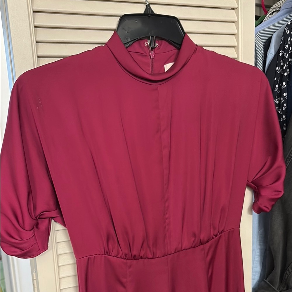 Magenta Midi Dress (Nordstrom)